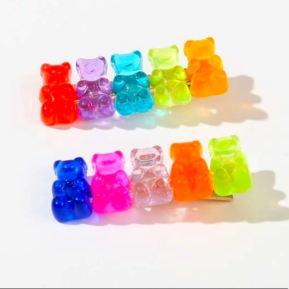 Hot Topic Accessories 2 Pc Gummy Bear Hair Clips Poshmark